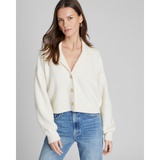 Boiled Cashmere Cropped Cardigan