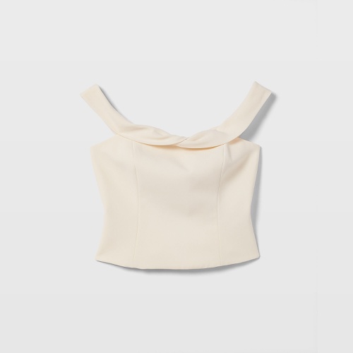 클럽모나코 Off-The-Shoulder Draped Top