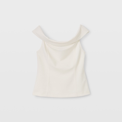 클럽모나코 Luxe Crepe Off-The-Shoulder Top