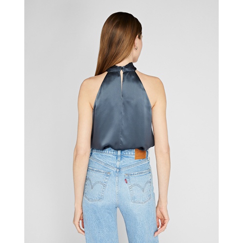 클럽모나코 Silk Drape Halter Top