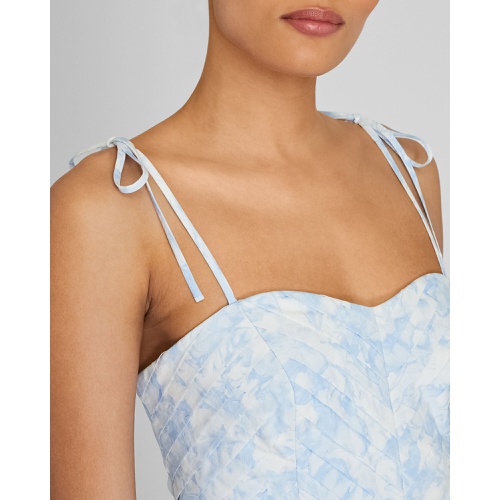 클럽모나코 Pleat Detail Bandeau Top