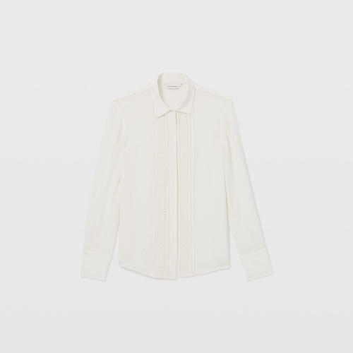 클럽모나코 Embroidered Button-Down Blouse