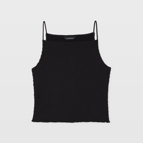 클럽모나코 Mock Smock Knit Top