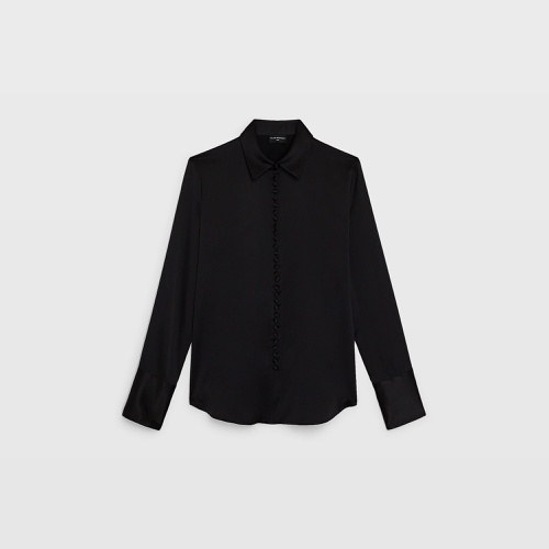 클럽모나코 Helek Stretch Silk Charmeuse Shirt