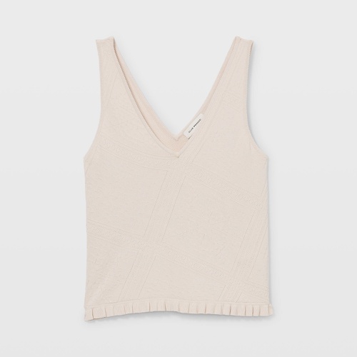 클럽모나코 Ruffle Hem Tank