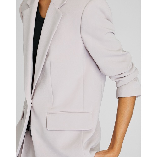 클럽모나코 Relaxed Single Breasted Crepe Blazer