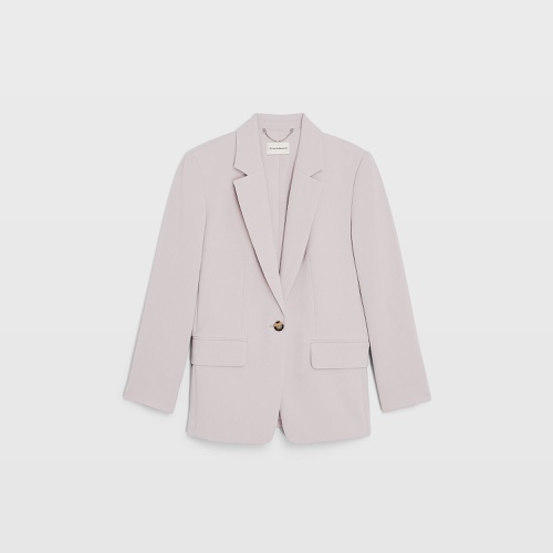 클럽모나코 Relaxed Single Breasted Crepe Blazer