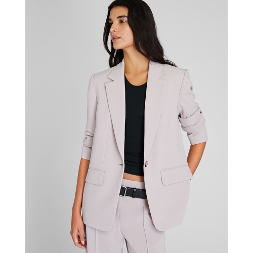 클럽모나코 Relaxed Single Breasted Crepe Blazer