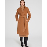 Shawl Collar Wrap Coat