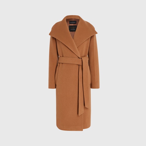 클럽모나코 Shawl Collar Wrap Coat