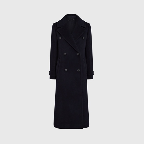 클럽모나코 Wool Double-Breasted Coat