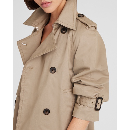 클럽모나코 Cropped Trench