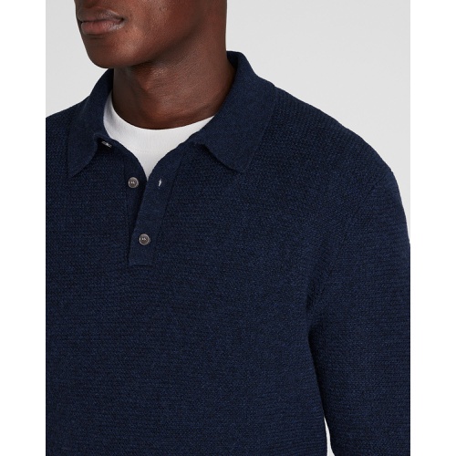 클럽모나코 Cashmere Refined Racking Polo