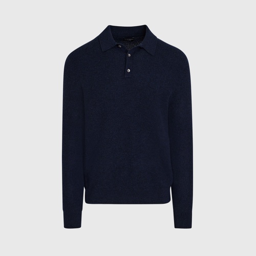 클럽모나코 Cashmere Refined Racking Polo