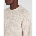 Chunky Cable Crewneck