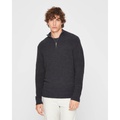 Boucle Quarter-Zip Sweater