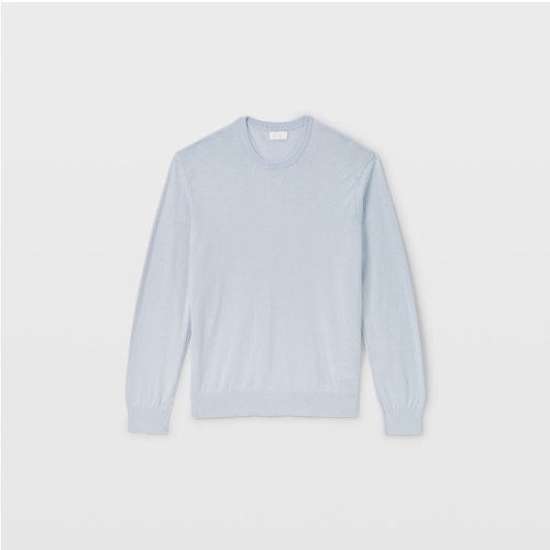 클럽모나코 Fine Gauge Silk Blend Crewneck