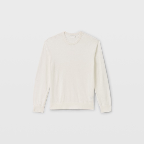 클럽모나코 Fine Gauge Silk Blend Crewneck