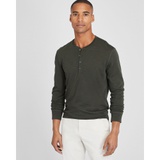 Refined Wool Long Sleeve Henley