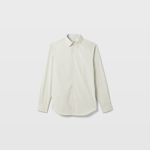 클럽모나코 Stripe Poplin Dress Shirt