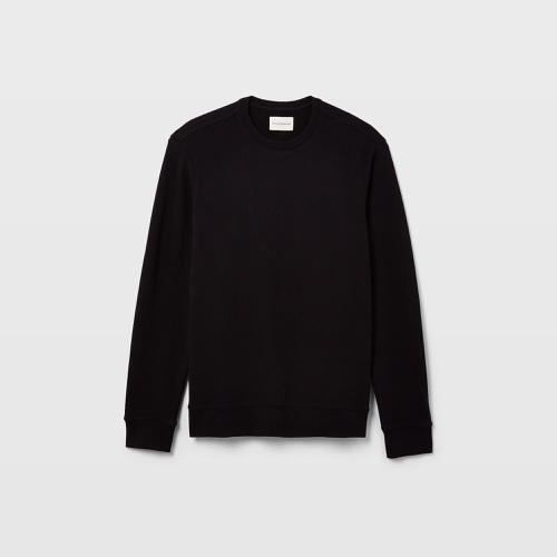 클럽모나코 Classic Cotton Terry Crewneck Sweatshirt