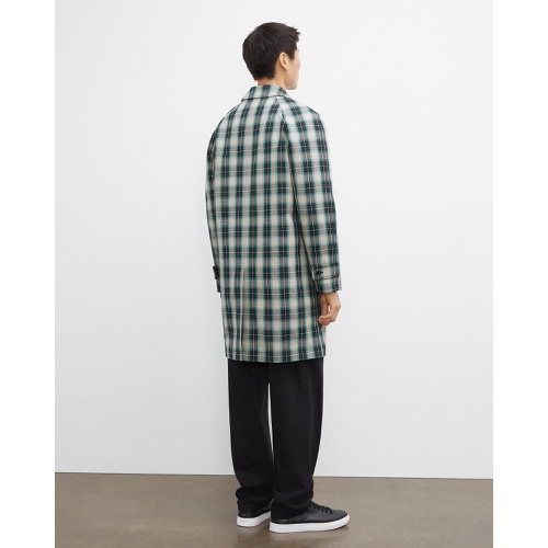 클럽모나코 Plaid Mac Coat