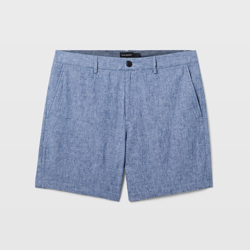 클럽모나코 Baxter Chambray Linen 7” Short