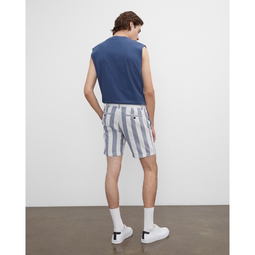 클럽모나코 Baxter Stripe Linen Blend 7 Short