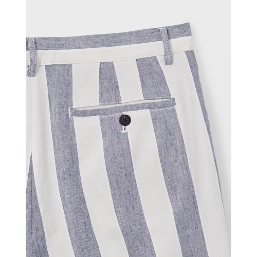 클럽모나코 Baxter Stripe Linen Blend 7 Short