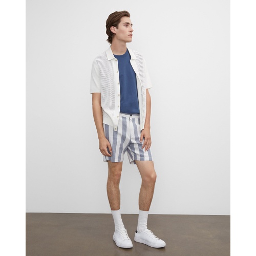 클럽모나코 Baxter Stripe Linen Blend 7 Short