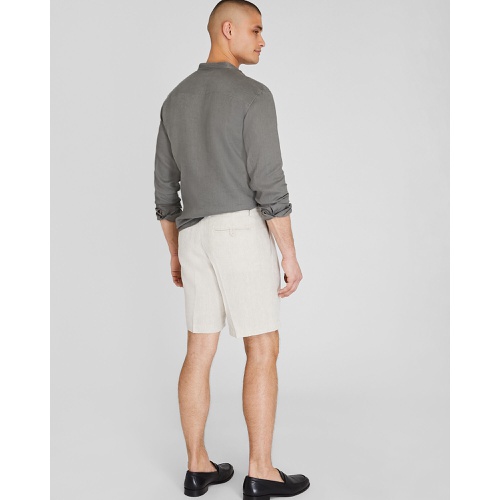 클럽모나코 Pleated Linen Short