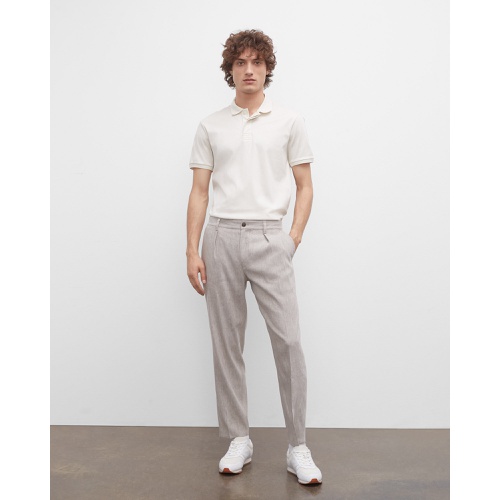 클럽모나코 Pleated Tapered Trousers