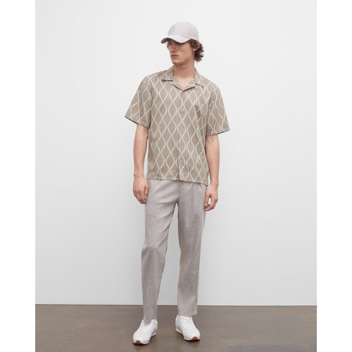 클럽모나코 Pleated Tapered Trousers