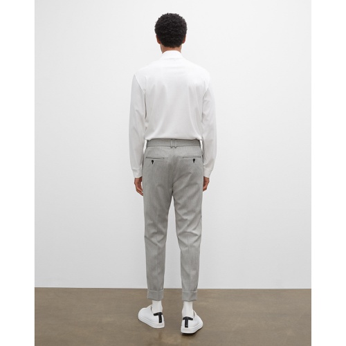 클럽모나코 Drainpipe Herringbone Pants