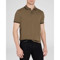 Tipped Collar Cotton Polo