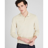 Long Sleeve Clean Pique Polo