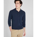 Long Sleeve Clean Pique Polo