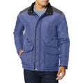 Cole Haan Mens Quilted Jacket with Corduroy Collar