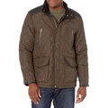 Cole Haan Mens Quilted Jacket with Corduroy Collar