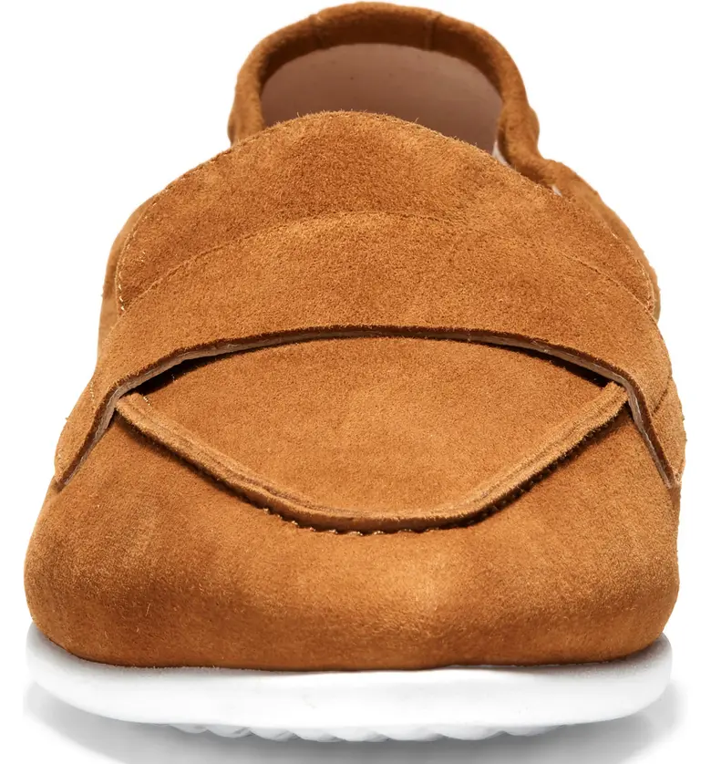 콜한 Cole Haan Grand Ambition Amador Loafer_BRITISH TAN SUEDE/ WHITE