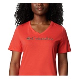 Columbia Womens Mount Rose Relaxed Tee Shirt, Jersey Cotton Blend