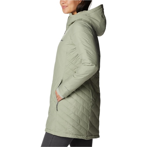 콜롬비아 Womens Columbia Heavenly Long Hooded Jacket