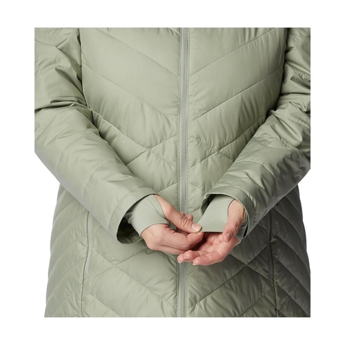 콜롬비아 Womens Columbia Plus Size Heavenly Long Hooded Jacket