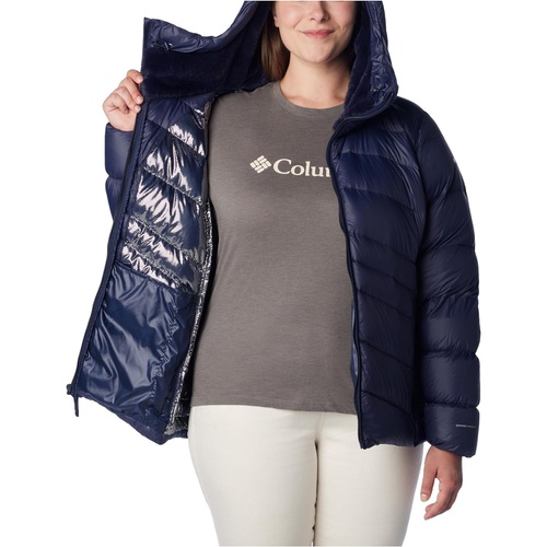 콜롬비아 Womens Columbia Plus Size Autumn Park Down Hooded Jacket