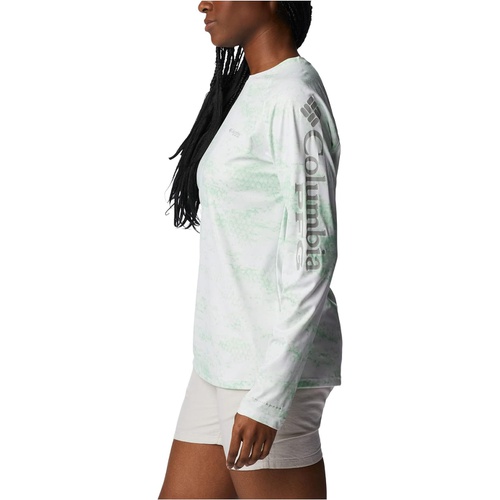 콜롬비아 Womens Columbia Printed Tidal Deflector Long Sleeve