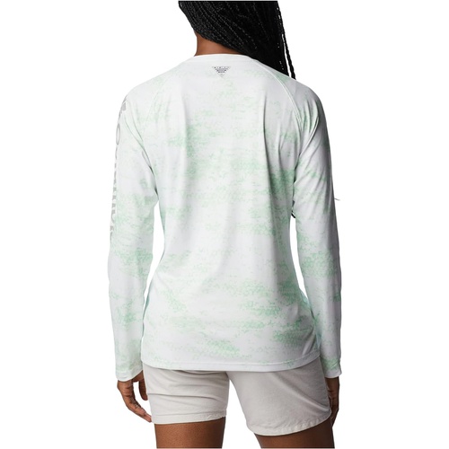 콜롬비아 Womens Columbia Printed Tidal Deflector Long Sleeve