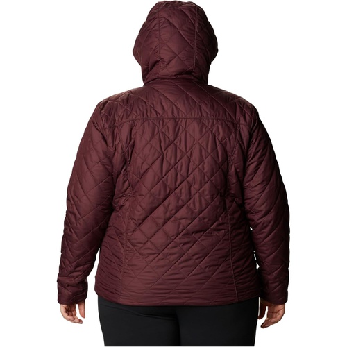 콜롬비아 Womens Columbia Plus Size Copper Crest Hooded Jacket