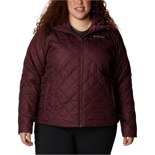 콜롬비아 Womens Columbia Plus Size Copper Crest Hooded Jacket