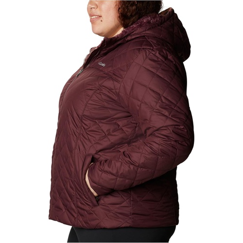 콜롬비아 Womens Columbia Plus Size Copper Crest Hooded Jacket