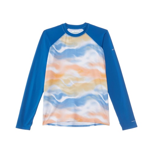 콜롬비아 Columbia Kids Sandy Shores Printed Long Sleeve Sunguard (Little Kids/Big Kids)